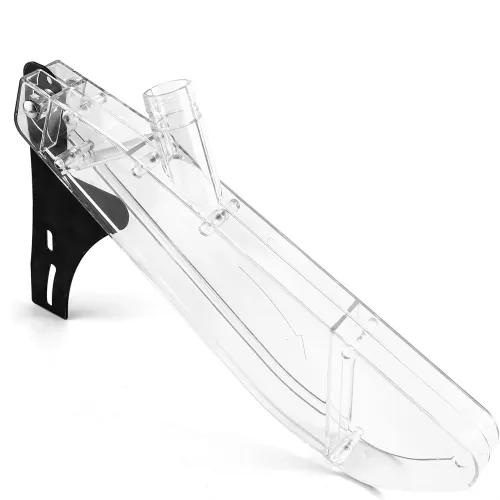 Table Saw Protective Guard Cover Anti Dust Safety Shield Transparent Plastic Fits 7-10 Inch Includes Riving Knife for Woodworking Workstation Cleanliness