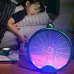 3-in-1 Electric Fly Swatter Mosquito Killer Racket Bug Zapper Insect Trap 800mAh USB Charging Foldable Design UV Light Insect Attraction for Indoor Outdoor Use