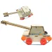 DIY Electric Tank Wooden Puzzle Model Primary School Student STEAM Science Physics Learning Early Education Toys for Children