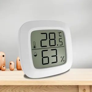 Mini LCD Digital Thermometer Hygrometer Indoor Room Temperature And Humidity Meter Sensor Meter Home Thermometer