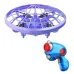 QZRC XS4 Space Shooting Gesture Sensing Flying Saucer Intelligent Hovering UFO Kids Gifts 2.4G 4CH 6-Axis Remote Control RC Toys Drone Quadcopter RTF