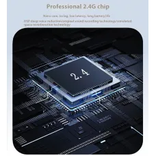 S5 Wireless Microphone Magnetic Lavalier Microphone with Charging Case 2.4G DSP Noise Cancelling Microphone 24H Battery Type-C Interface Transceiver for iPhone Android YouTube TikTok