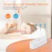 Smart Temperature and Humidity Sensor with High Accuracy Real-Time Updates Wide Detection Range Enhanced Wireless Standards Powered by Micro USB or Battery Ideal for Home and Office Monitoring