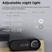 Aisomex B159 Mini bluetooth Speaker Wireless Night Light Soundbar HiFi Stereo Bass Diaphragm 24H Standby Time Dual Alarm Clock Support TF Card Playback Desktop Speakers Soundbar
