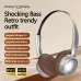 VJE11 Wireless Headset Portable bluetooth Headphone 40mm Dynamic Coil Unit Three-mode Breathable Earmuffs On-Ear Headphones