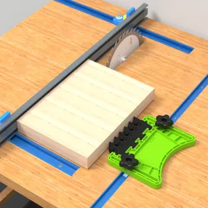 Multifunctional Feather Board with Enhanced Friction Baffle for Stable Secure Non-Slip Woodworking Operations Complete Set