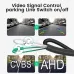 AHD1080P/720P Car Rear View Camera 170 Fisheye Golden Lens Full HD Night Vision Universal Vehicle Reversing Backup Cameras