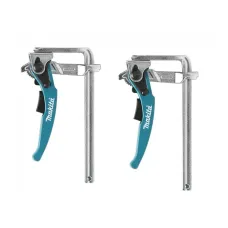 199826-6 2PCS Quick Ratchet MFT Bench Clamps Track Saw Guide Rail Clamps