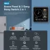 Tuya Smart Home Multiple Zigbee3.0 Control Panel 4-inch LCD Touch Screen 3 Gang Smart Switch APP Remote Control Zigbe Gateway Required