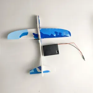 Single/Bi-plane Electric Glider Assembly kit Science Education Toys Airplane Model DIY Set