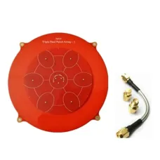 150mm Triple Feed Patch 5.8GHz 14dBi Pagoda Array FPV Antenna for RC Drone Eachine Skyzone Fatshark Goggles Monitor Ground Station