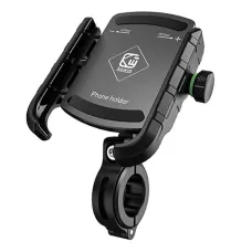 KEWIG KWG-M8Universal Bike Phone Holder 3.5"-6.5" Adjustable Phone Clip Stand Shockproof Portable Bike Holder Phone Bracket for Bicycle Motorcycle