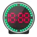 Car Speedometer Head-Up Display 7 Color Lights GPS Dashboard Monitor Overspeed Warning Large Fonts Plug and Play Universal