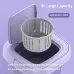 Portable Folding Mini Washing Machine 10W with Spin-Dry 8L Capacity Compact Design for Small Items Easy Operation Available in Lavender and Mint Green 110V or 220V Plug Option