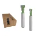 6PCS 1/4 Inch 6mm Shank Keyhole Router Bits Set T Track T-Slot Bolts Router Bit Set 1/4 & 5/16 & 3/8 & 9/16 & 1/2 & 5/8 Inch Blade Diameter