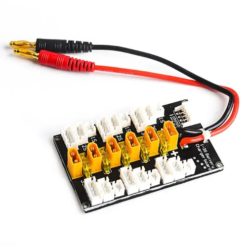 XT30 Balance Charger Adapter Board with XT30 to JST Plug Charging for 1S-3S LiPo Battery