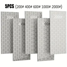 200 400 600 1000 2000grit Diamond Knife Sharpener Kit Sharpening Stone Grind Grinding Kitchen Tools Honeycomb Flaky Whetstone