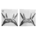 2Pairs Gemfan CL 8040 8 Inch PC 3-Blades Propeller 5mm Mounting Hole for FPV Racing RC Drone