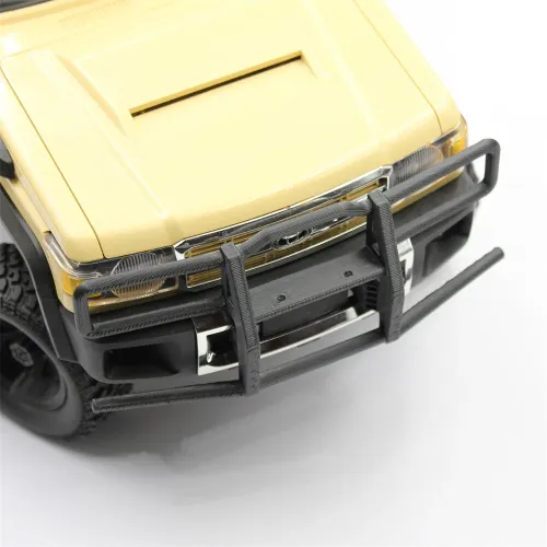 QY3D 3D Printed Front Bumper Adapt to MNRC MN82 1/12 RC Car Parts Front Bumper Protector for TOYOTA Land Cruiser LC79 Vehicles Models Spare upgrade
