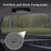 2PCS Car Sun Shade Side Window Curtain Visor Anti-Mosquito Mesh Cover UV Protector Car Curtain Sunshade Net