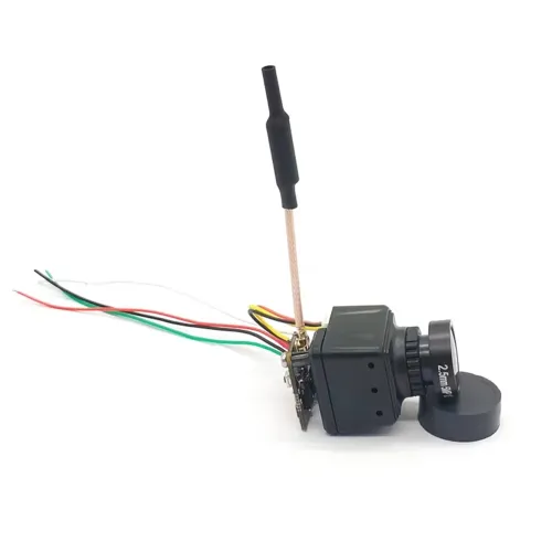 SLONWAKE FPV AIO RC Micro Camera 5.8G 48CH 400mW VTX FPV Transmitter with 2.5mm Lens CMOS 1200TVL Support OSD 2-4S Power for FPV Racing Drones