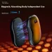 2 In 1 Magnetic Hand Warmer Creative Split Power Bank Mini Dual-sided Heating Hand Warmer with Digital Display Magnetic Adsorption