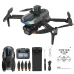 AE8 EVO GPS 5G WiFi FPV with 5.9inch LCD Screen Controller 720P HD Dual Camera Servo Gimbal 360 Obstacle Avoidance Brushless Foldable RC Drone Quadcopter RTF