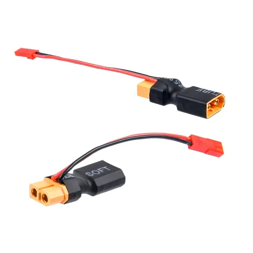 XT60 Male to Female with JST Female/Male Plug Inline Power Supply Lipo Connector Cable for RC Battery Model Accessories