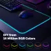 MOES WL6606 Tuya WiFi Smart RGBIC Gaming Mouse Pad 16 Million Color Light DIY Atmosphere Desk Carpet Waterproof Mat for Gaming PC Computer