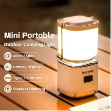 WESBIKING Mini Portable Camping Light Type-Rechargeable LELantern Waterproof Hanging Tent Mosquito Repellent Camping Lamps