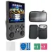 R36Max 128G Open Source Handheld Game Console 4.0-inch Screen Built-in 21000+ Games 4000mAh Portable Dual Hall Joystick Pocket Video Player Supports 30+ Emulators