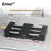 75mm 120mm Travel Displacement Platform Precision Linear Stage Aluminum Alloy High Load Capacity Laser Engraved Scale Lab Industrial Equipment
