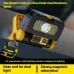IPRee Multifunctional Folding LESolar Flashlight Dual Light Source Outdoor Camping Torch Built-in 18 Hardware Tools USB Rechargeable Outdoor Waterproof Emergency Lantern