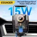 Essager T11 15W 10W 7.5W 5W Wireless Charger Car Phone Holder Air Vent Mount Stand for iPhone 15 14 13 12 for Huawei Mate60 Pro for Samsung Galaxy S23