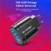 BlitzWolf BK-385 48W 4 USB Ports QC 3.0 Fast Charger Wall Travel Charging EU Plug Adapter For iPhone 14 14 Plus 14 Pro Max for iPad Pro For Samsung Galaxy S22 Ultra Galaxy Z Flip 4 For Xiaomi Mi 12T Redmi Note 12