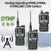 BAOFENG UV-K61 PRO All-Band Two-Way Radio 640 Channels Voice-Activated NOAA Weather Stations Type-C Recharge for Outdoor Hiking and Emergency Communication EU Plug