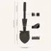 Portable Folding Multi-function Gardening Shovel with Extra Utility Tools Outdoor Mountaineering Small Mini Shovel Fishing Camping Shovel Spade
