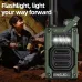 CHIERDA XA501 Walkie Talkie Wireless Frequency Pairing Long Range HD Call Hands-Free Type-C Flashlight UHF 400-480 MHz Li-ion Battery Outdoor Communication