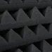 30x30x3cm 12PCS Soundproof Foams Sponge Sound Insulation Studio Wall Panel Tiles