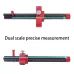 Wheel Marking Gauge Aluminum Alloy Scribe Tool Parallel Line Drawing Mortise Scribing for Woodworking Projects