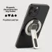 3-in-1 Magnetic Phone Ring Holder Double-Sided Magnetic Phone Stand 360 Rotary for iPhone 17 17 Pro 16 15Pro Max 14 13