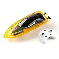 JJRC S13 RTR 2.4G RC Boat LED Light Capsized Reset High Speed Racing Waterproof Ship Vehicles Models Toys