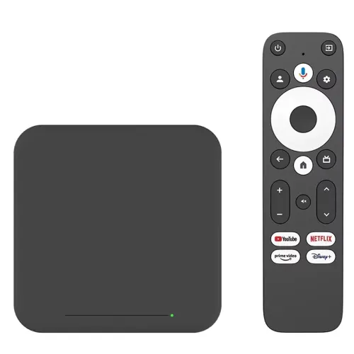 Netflix & Google CertifiedRockTek GT1 UHD TV Box 2GB+32GB Realtek1325 A55 Edge AI Support Dolby Atmos 2T2R Wifi5 BT5.2 Android Box Set Top Box