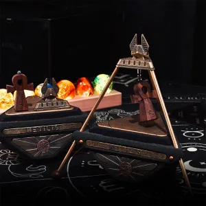 NIKOLATOY Anubis Rule Decision making Incense Burner Creative Desktop Ornaments