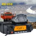 High Power Mobile FM Radio 80W 200 Channels LCD Weather Warning 136-174MHz CTCSS DCS with Microphone and Mounts