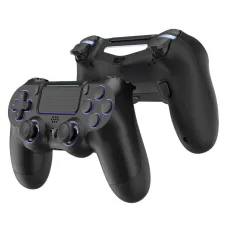 DATAFROG P03 Wireless bluetooth Game Controller with Hall Effect Joystick RGB Lighting Turbo Function Remappable Buttons No-Deadzone Mode Six-axis Gamepad Compatible with PS4 PC Android iOS