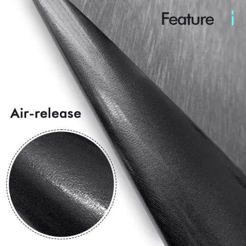 Car Interior Sticker 3D Metallic Silver Film Electroplating  30cm*150cm Car Stickers Matt Brushed Aluminum Vinyl Wrap Film Self Adhesive Air Release Waterproof PVC Protection Stickers
