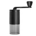 Comfook Portable Manual Coffee Grinder Adjustable Ceramic Core Visible Powder Chamber Compact Lightweight Design