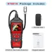 HABOTEST HT601A Natural Gas Leak Detector 50-1000PPM Methane Combustible Gas Auto Zero Audible Visible Alarm Flexible Probe