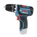 GSR 12V-15 FC for Bosch Professional Cordless Drill 12V Lithium Ion Battery Compact Design 30Nm Torque 5-in-1 Multi Functional Tool LED Worklight Wood Steel Drilling Versatility